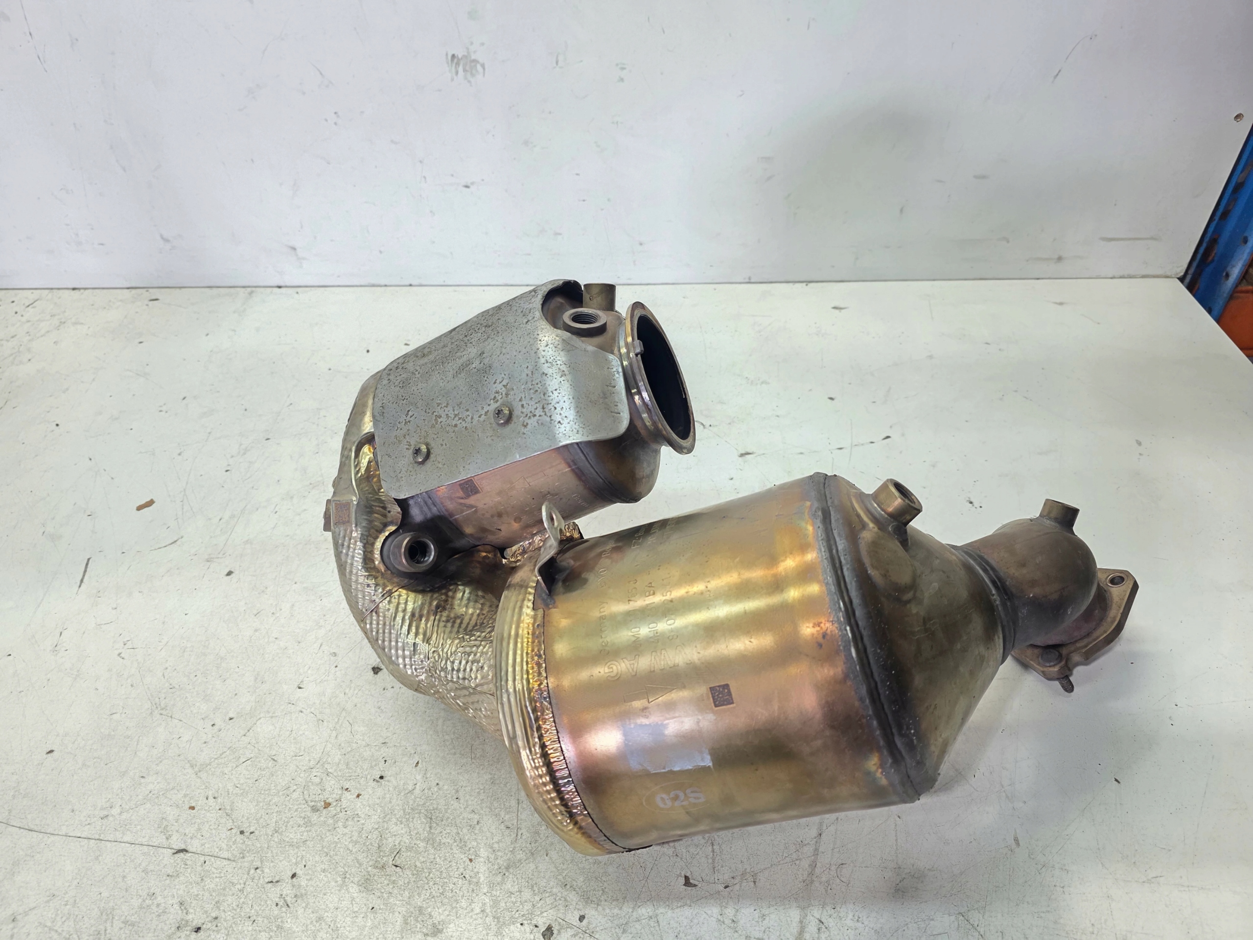 catalyst DPF filter CZASTEK STALYCH AUDI Q7 4M 3.0 TDI 4M0131765J