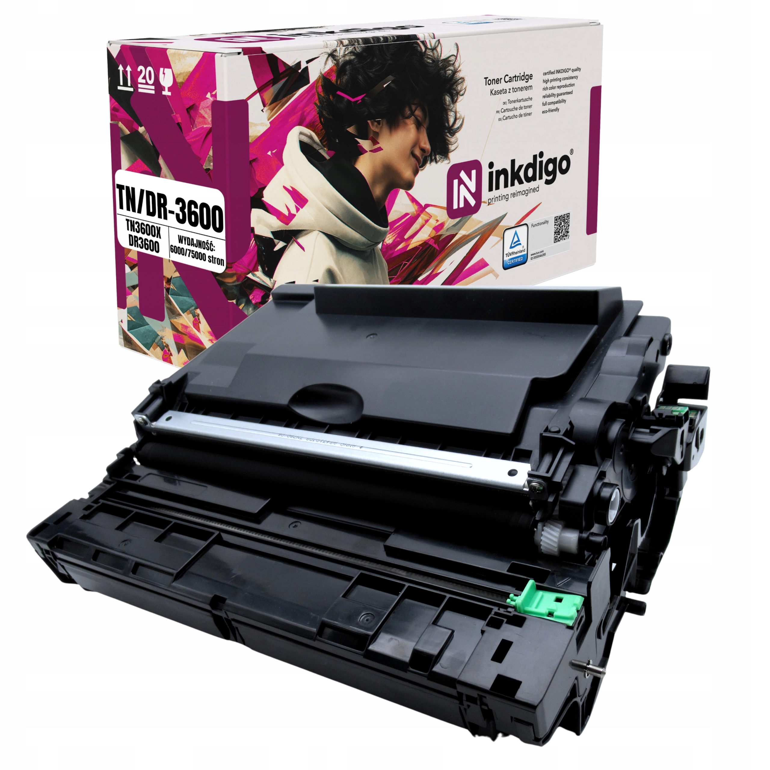 Toner buben pro Brother DCPL5510DW HLL5210DN HLL5210DW TN-3600 XL DR-3600