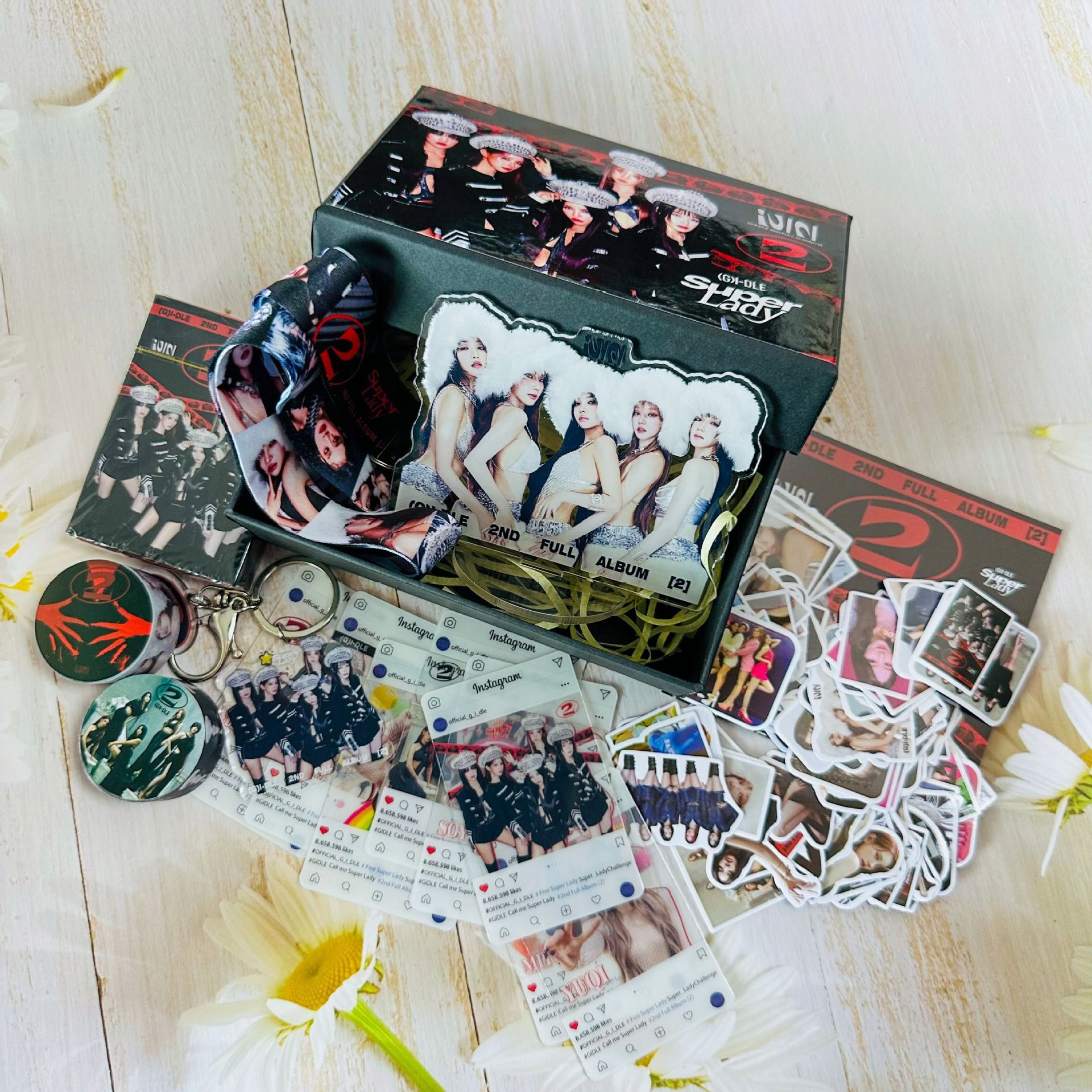 Kpop (G)I-DLE 2nd Album Gift Box Marka bez marki