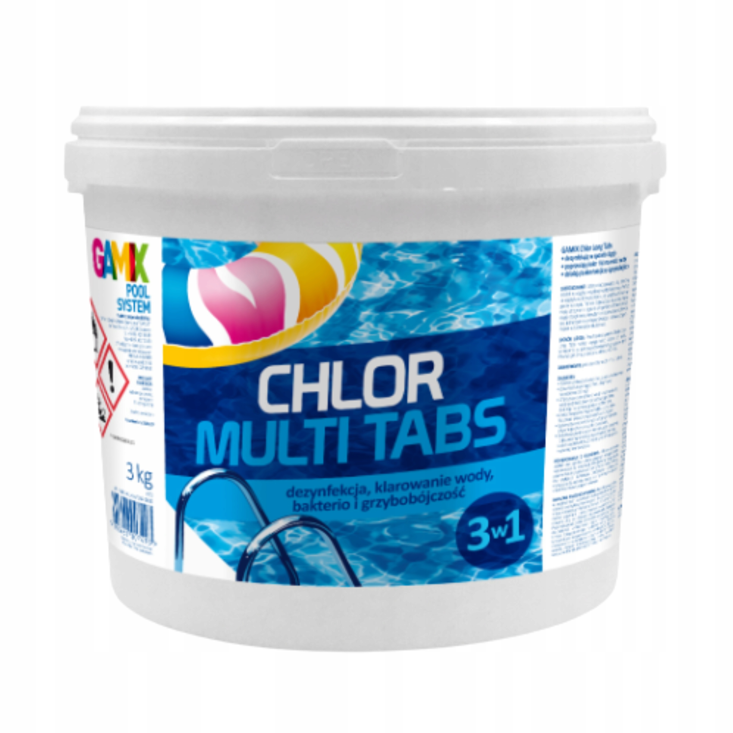 Gamix Cglor Multi Tabs 3w1 200g 5KG 25 sztuk kompleksowa pielęgnacja