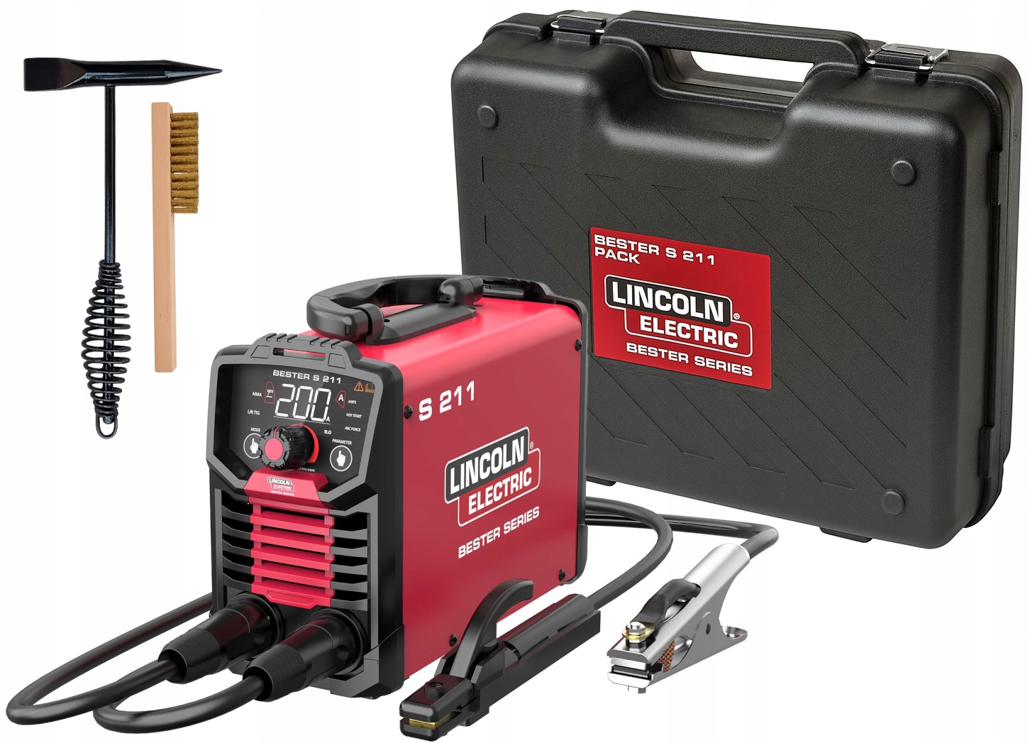 Spawarka inwertorowa elektrodowa Mma Lincoln Electric Bester S 211