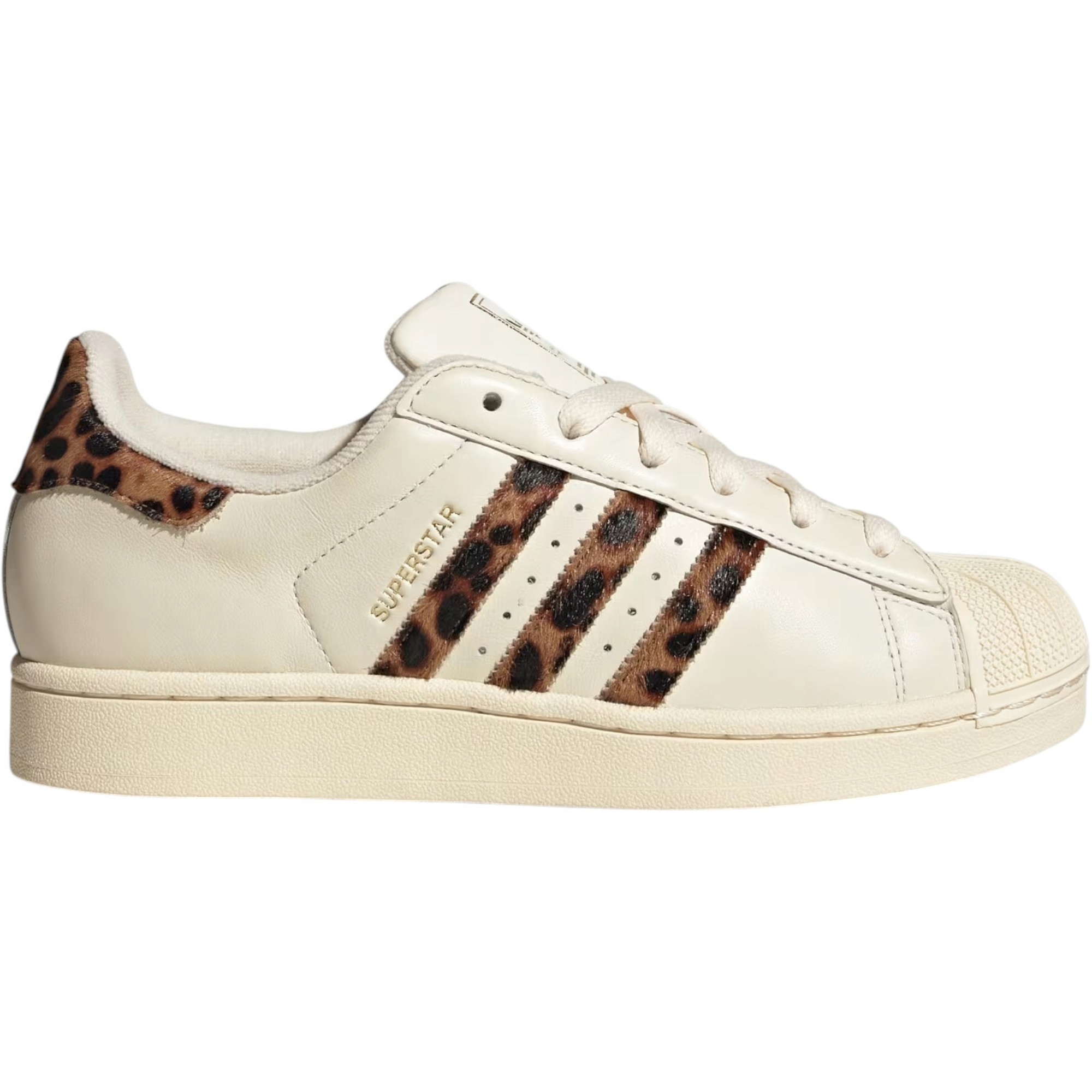 Dámské boty Adidas Superstar II HQ2696 krémové kožené retro 38