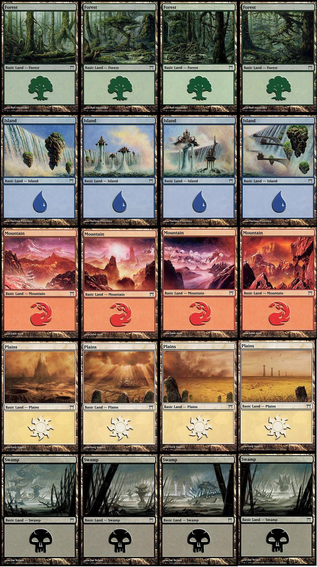 

Mtg 10x Basic Land Gratisy Pjotrekkk* Gratisy Pjot