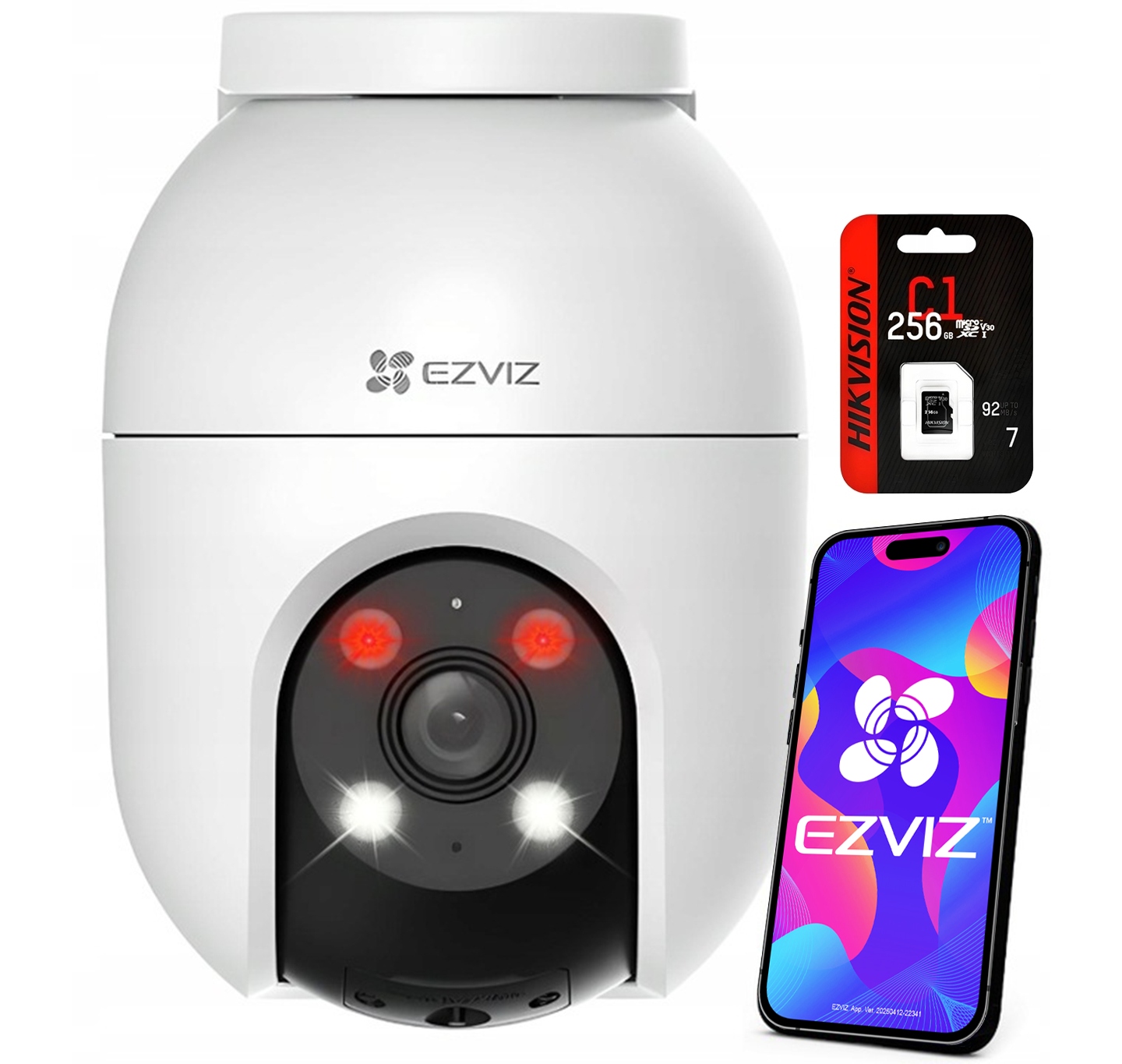 WiFi kamera Ezviz C8c 1080p otočná Dual Light microSD karta 256 Gb