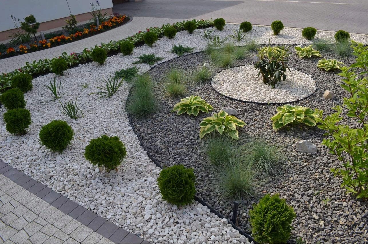 OBRZEŻE OGRODOWE Trawnik Czarne 4cm 10m + 20 KOTWY Elastyczne OBEB4010SET EAN (GTIN) 5906269994904