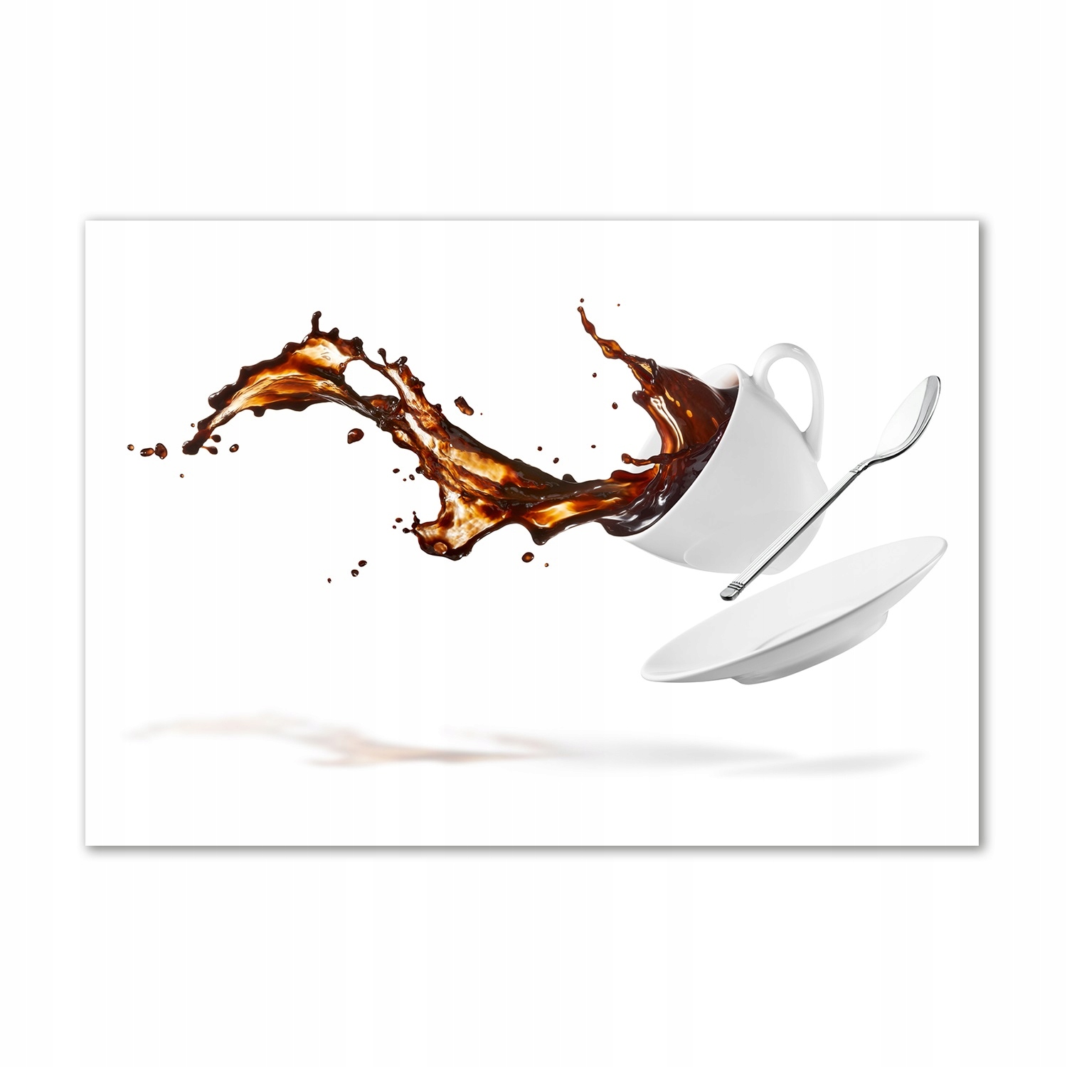 

Foto obraz szkło hartowane Rozlana kawa 100x70