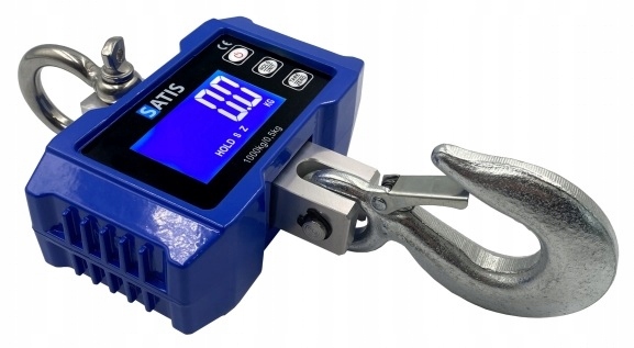 Waga hakowa wisząca 1000 kg 1t / 0,5kg akumulatorowa SATIS OCS-P1 OCSP11000