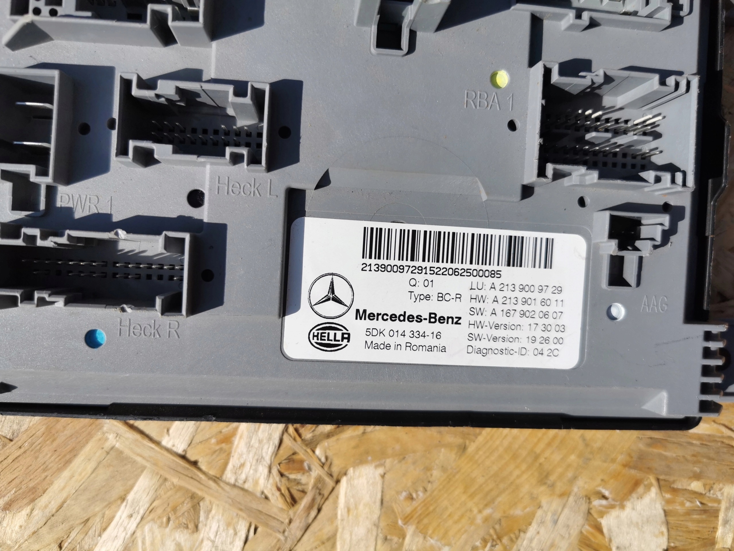 MERCEDES benz new module A2139016011 A1679020607 5DK014334-16