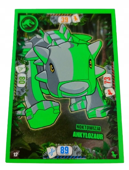 Karta Lego Jurassic World Seria 3 Numer 012