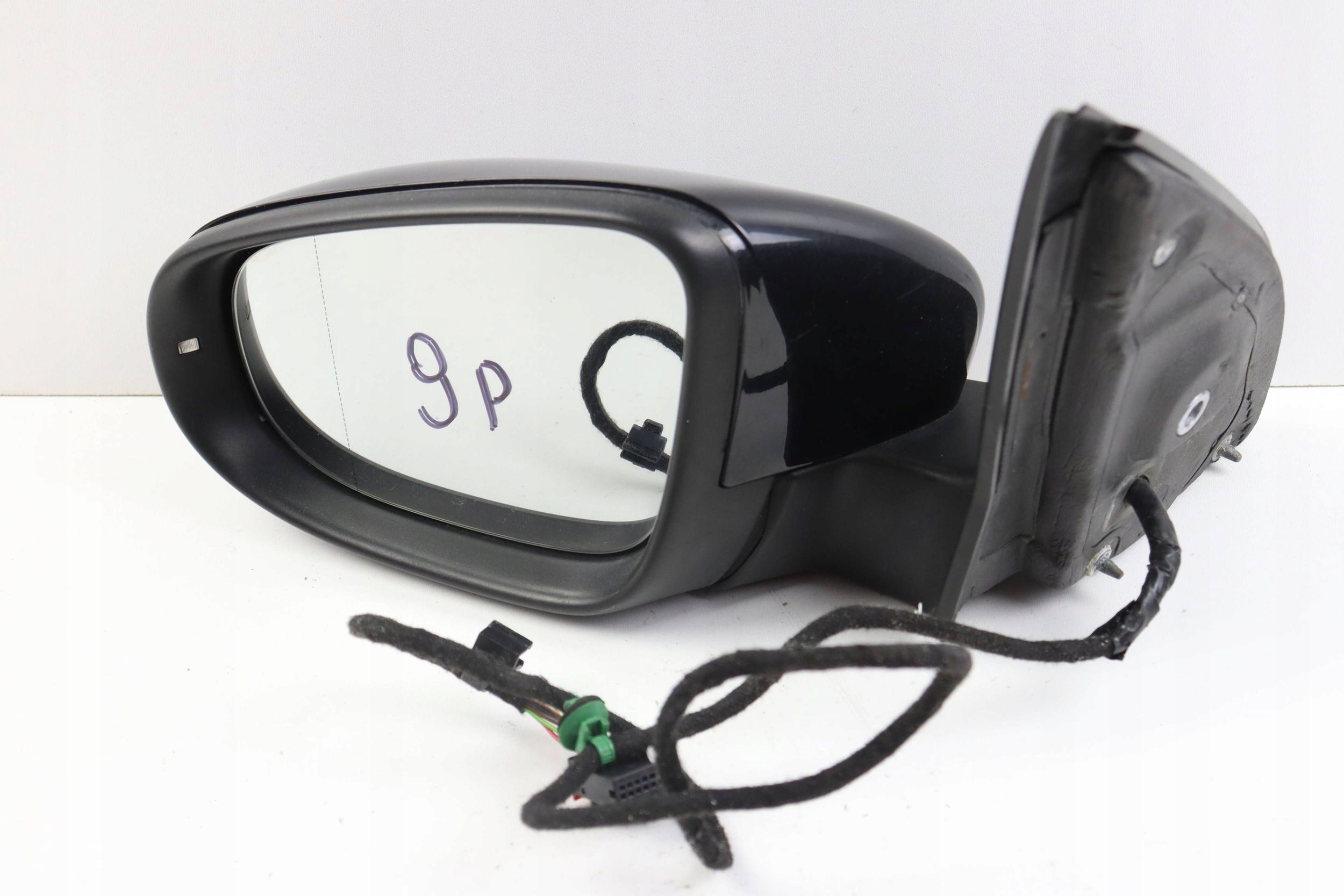 VW GOLF VI mirror left 9 PIN 5K0857933A E1021025 EUROPA