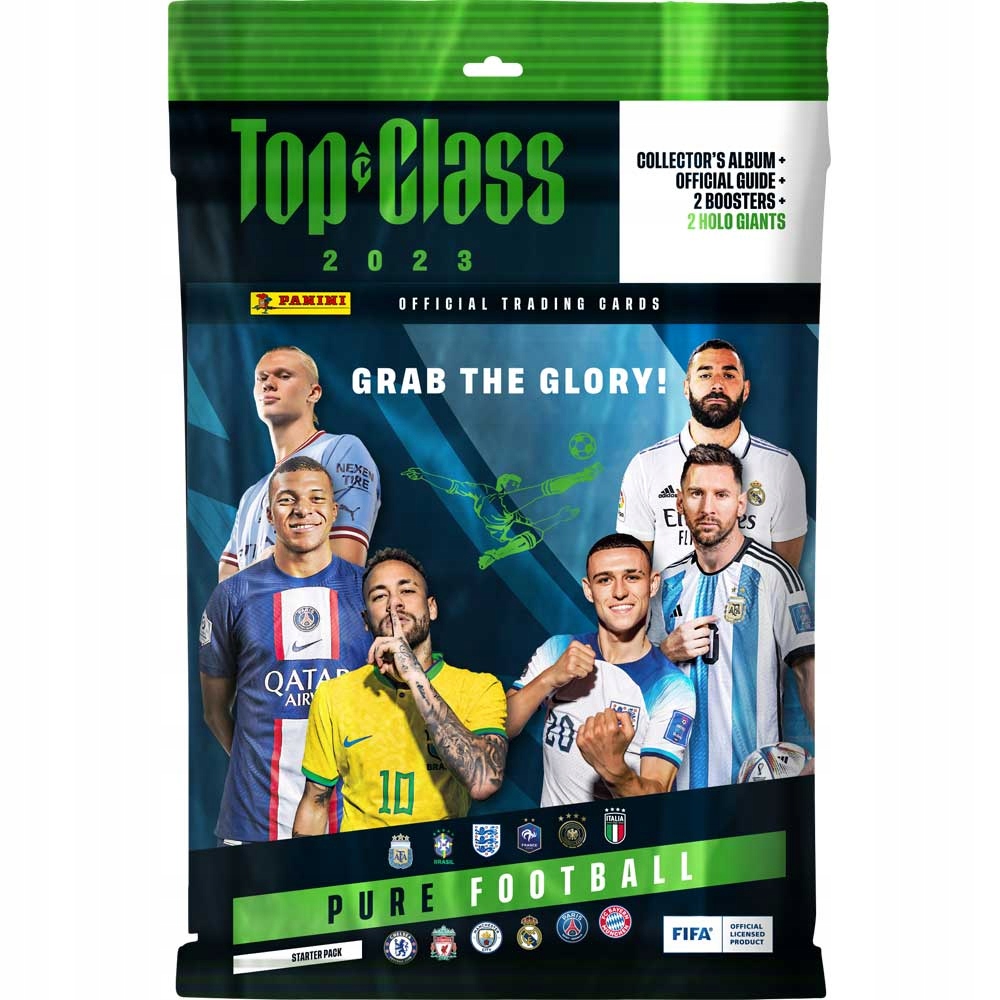 ALBUM KARTY PIŁKARSKIE TOP CLASS 2023 MEGA ZESTAW Stan opakowania oryginalne