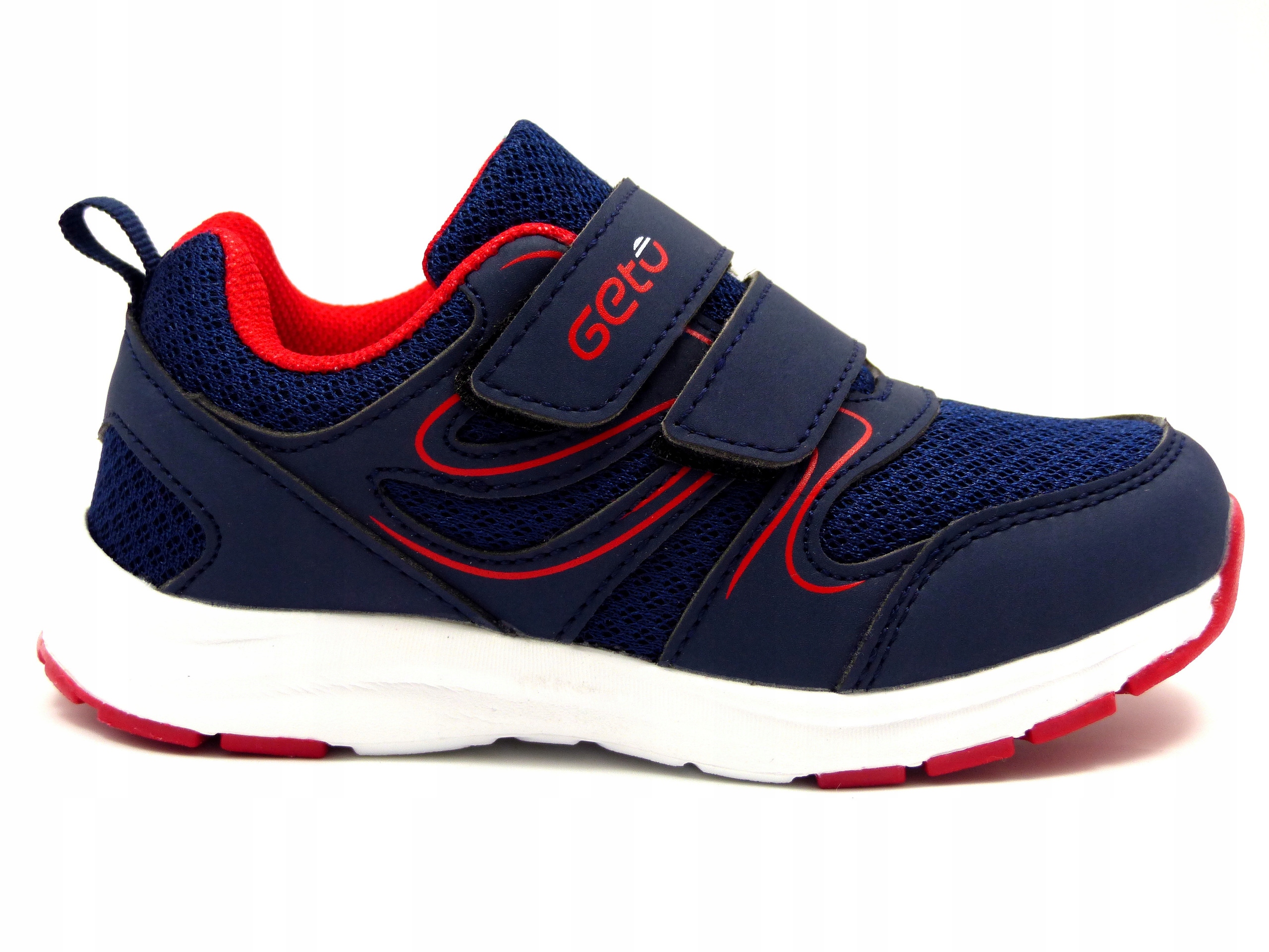 

Lekkie Adidasy Buty Sportowe Na Rzepy Wkł Skóra