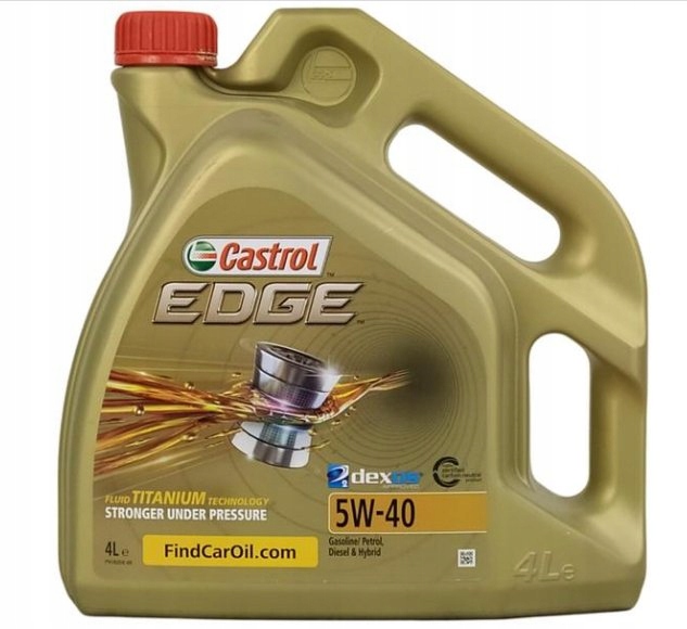 

Olej syntetyczny Castrol Edge Titanium 5W-40 4l