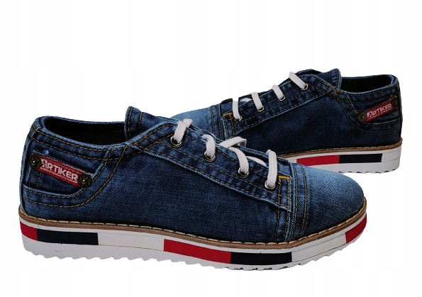 Stylové tenisky Jeans Artiker 40C0221 r37
