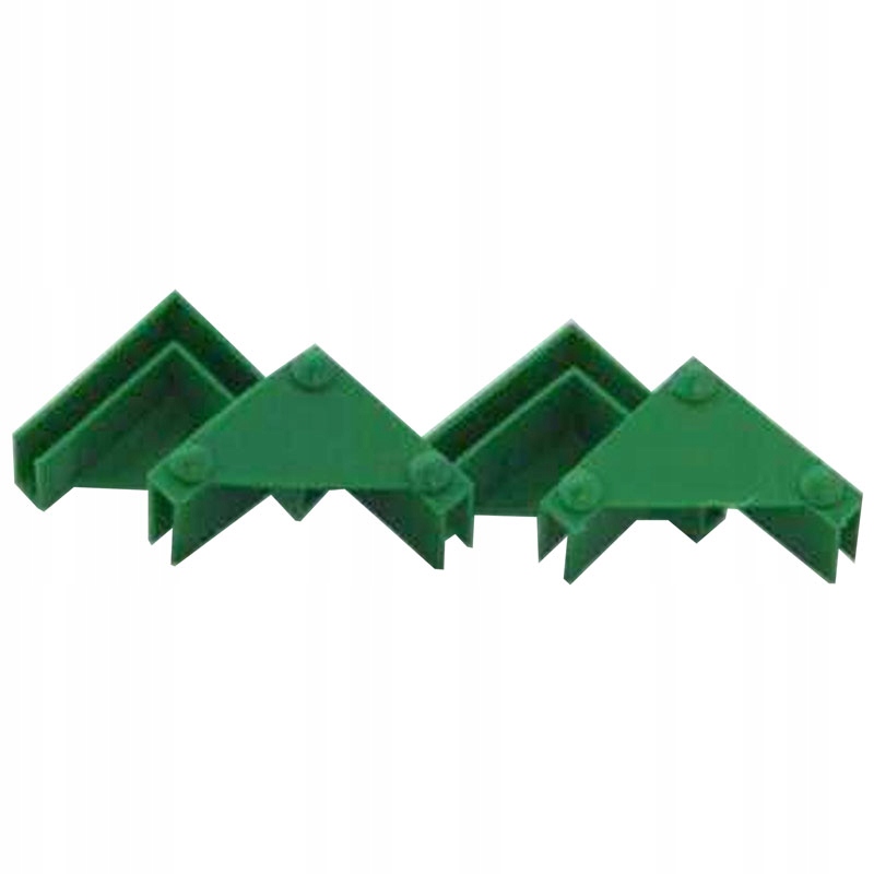 

Narożniki do krewetkarium akwarium 4szt 6mm ziel.