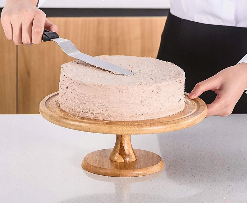 Szpatułka nóż łopatka cukiernicza tortu kremu 37cm Marka Eurobatt Sp z o o