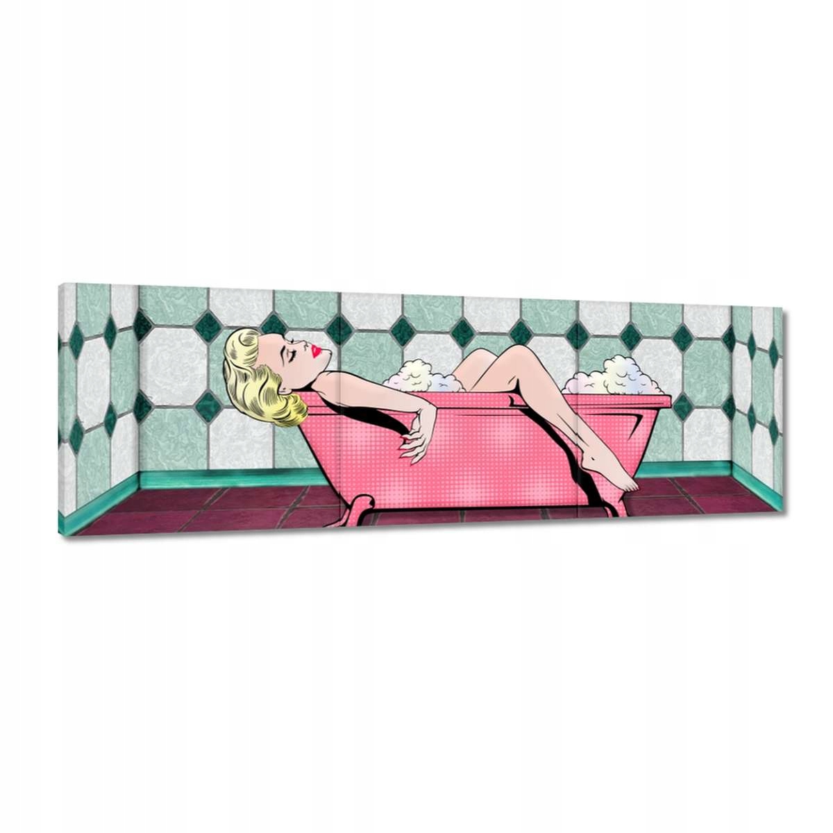 Obrazy 150x50 Marylin Monroe ve vaně