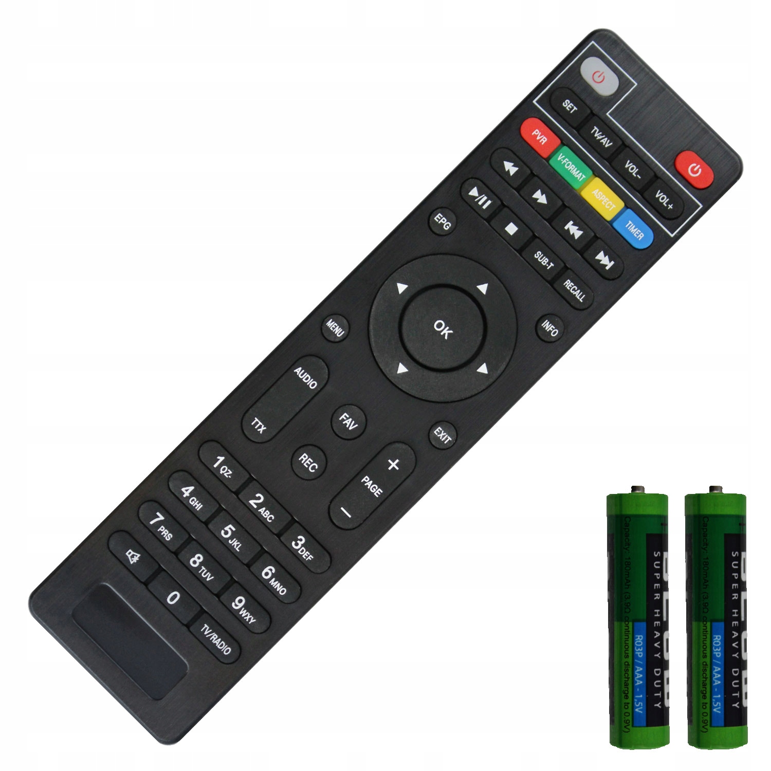 Pilot do dekodera DVB-T2 Go-Sat GS220T2