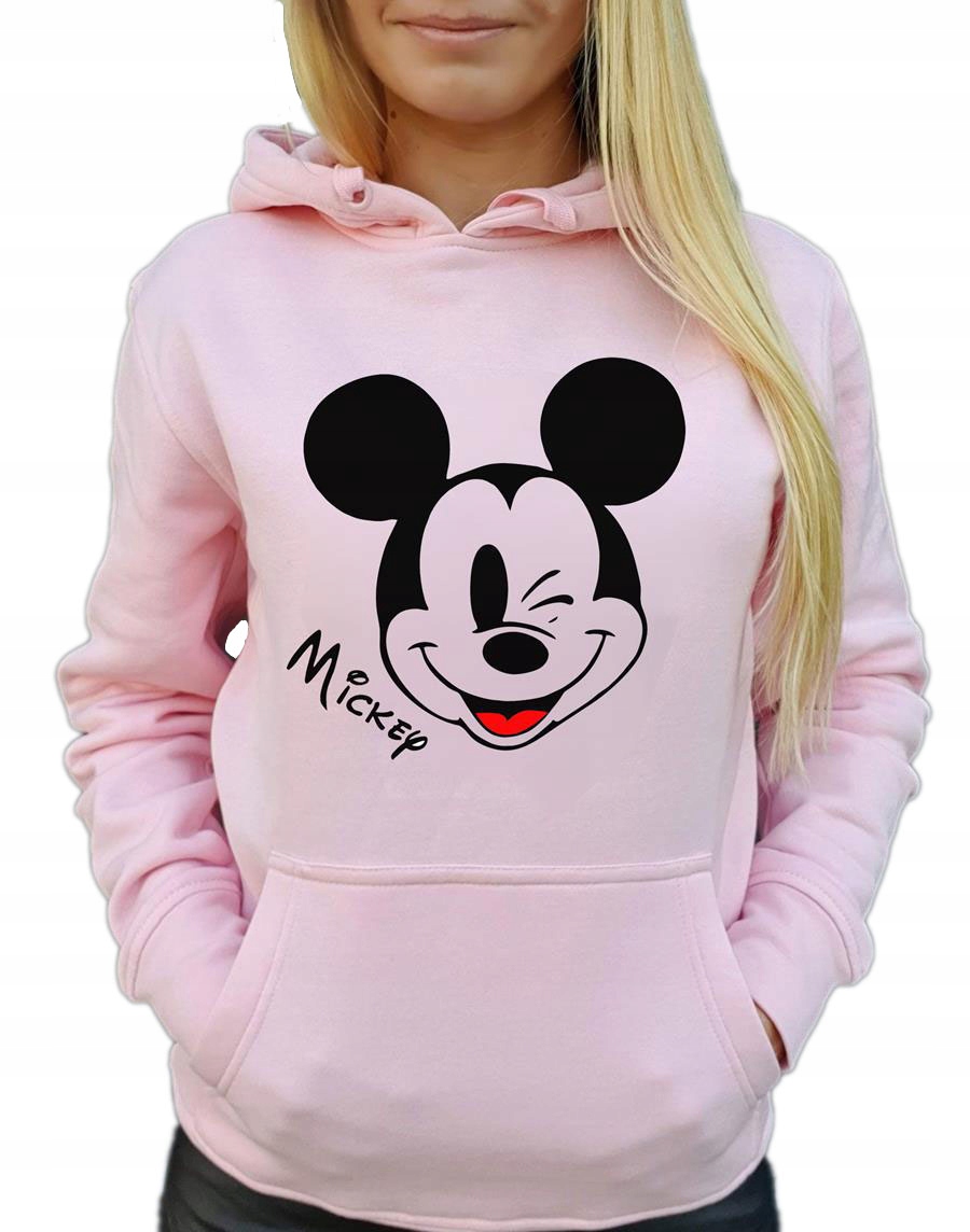 

Bluza damska Myszka Miki nadruk czarna L #3