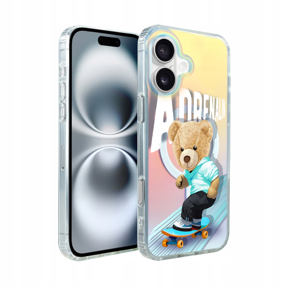 Pouzdro pro iPhone 16 Ibizu California s MagSafe, měnící barvu skateboardu