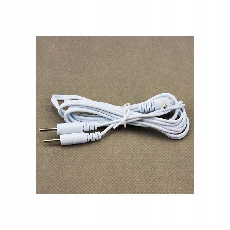 Kabel do seksu elektro z 2 pinami mi 2M CA05 - biały