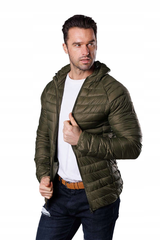 Pánská Bunda Kapuce HM112 Olivová XXL