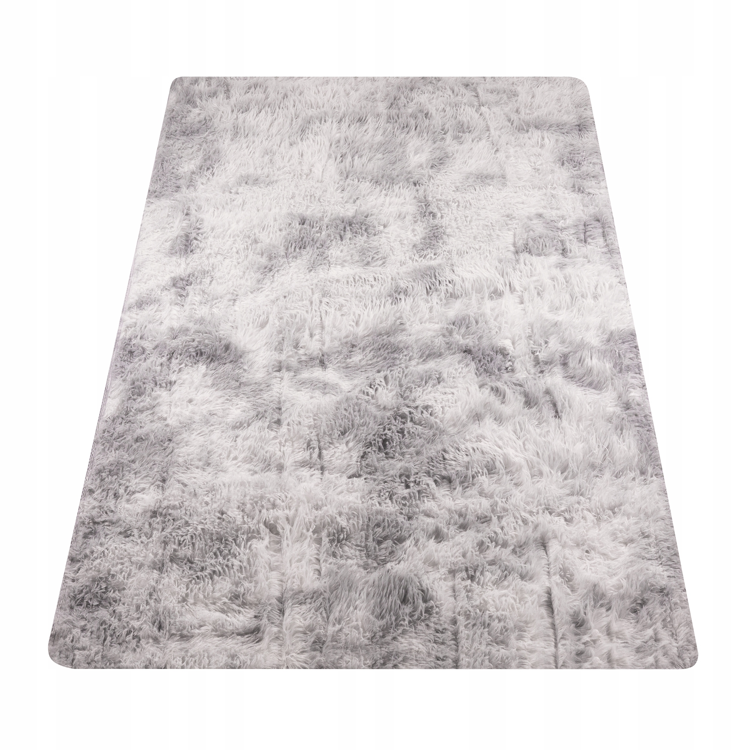 Pevný Moderní Koberec Shaggy 120X170 Do Obývacího Pokoje, Obšitý