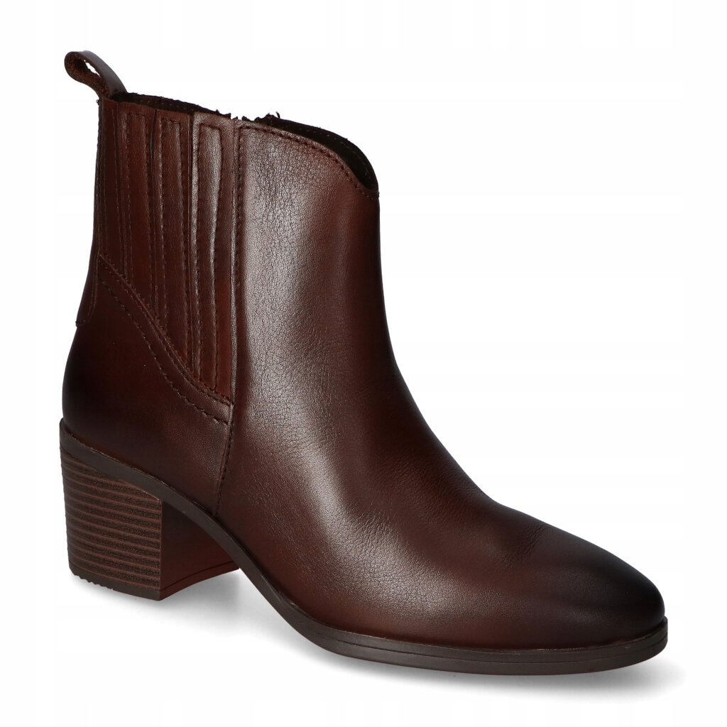 Kotníkové Boty Marco Tozzi 2-25365-45/361 Čokoládové lico 40