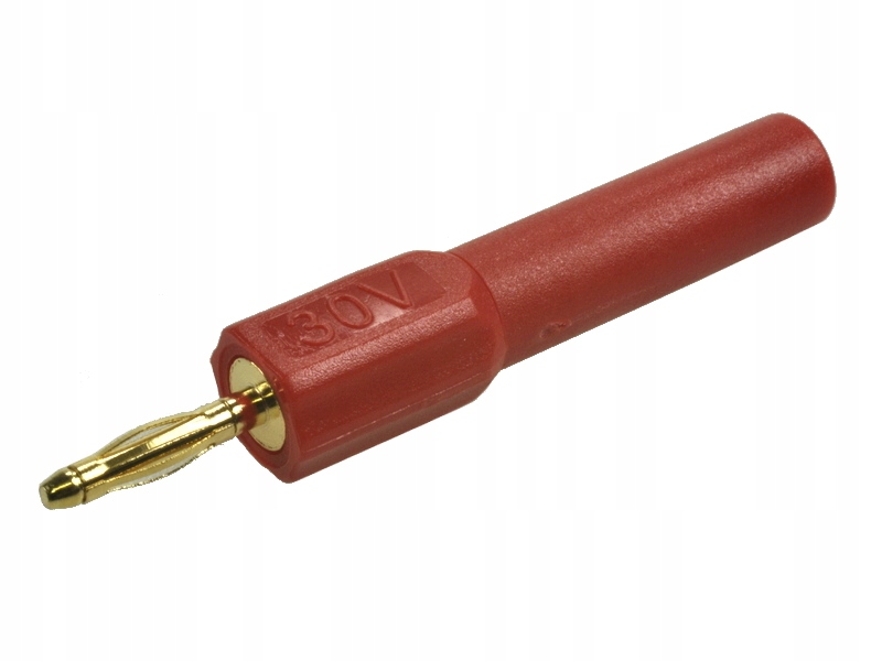 

Adapter wtyk bananowy 2mm gniazdo bananowe 4mm