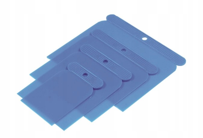 SZPACHELKI JAPONKI PLASTIK ZESTW 4 SZT.