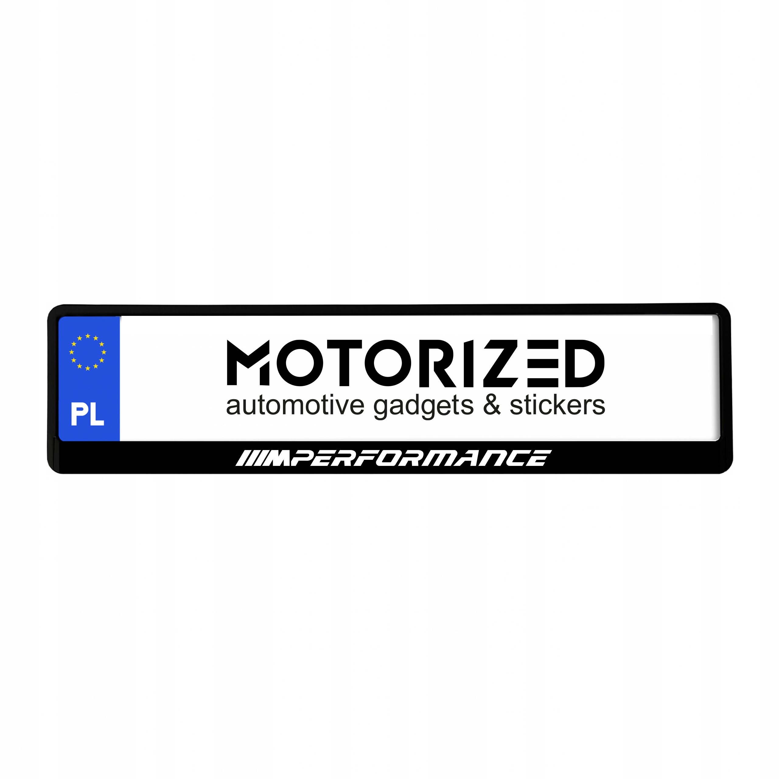 Ramka Ramki Tablicy Rejestracyjnej Bmw M Performance 1szt Ramka pod tablicę