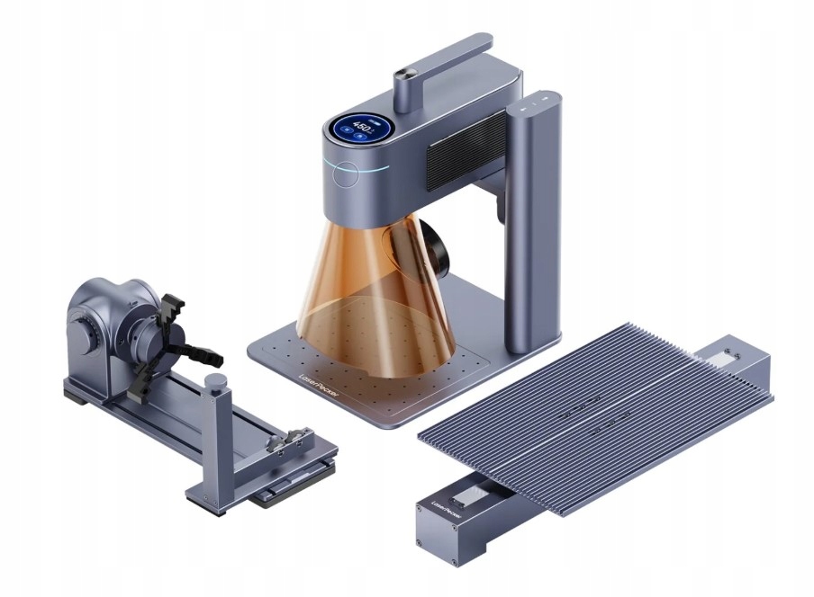 LaserPecker LP4 Deluxe (LP4machine Rotary Slideextension)