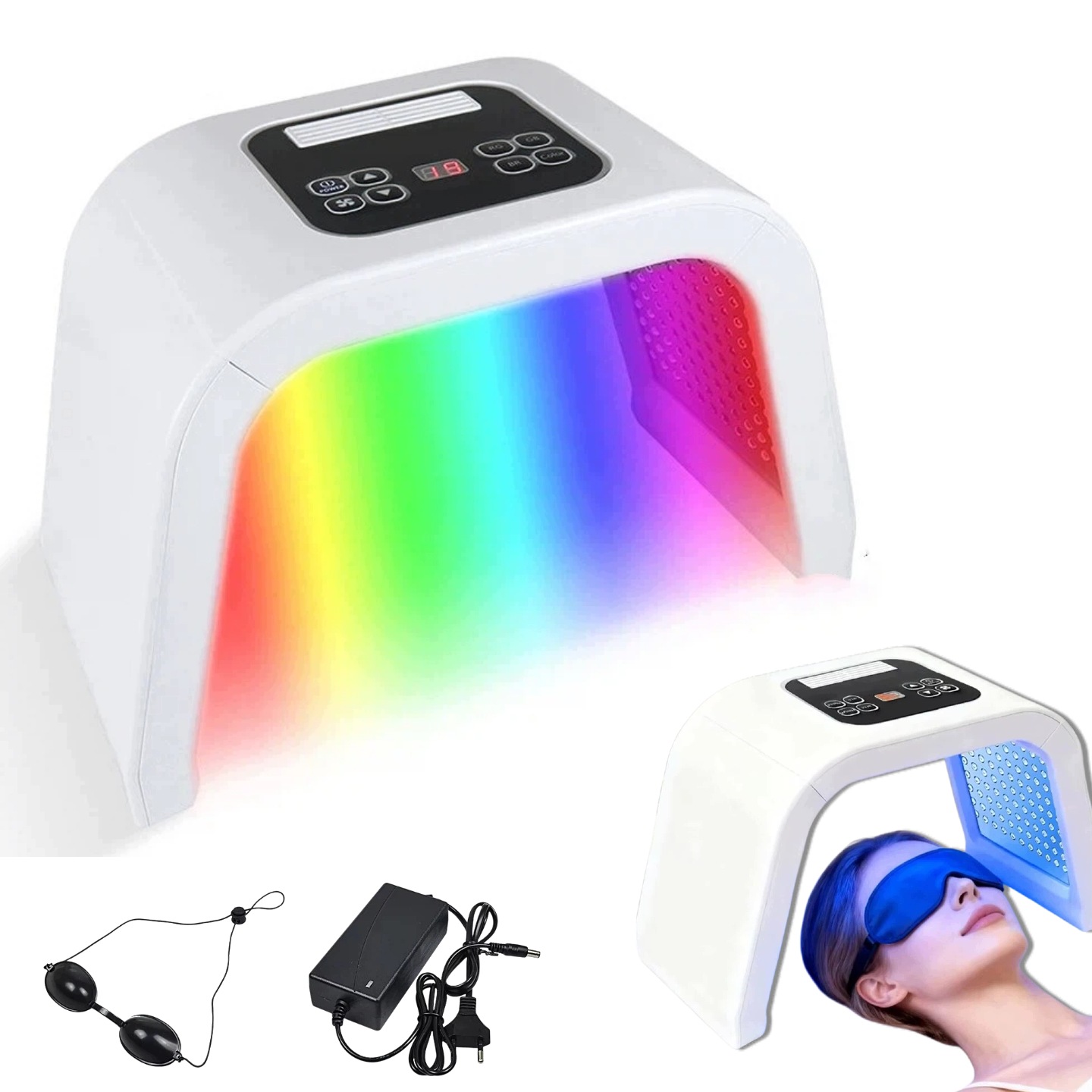 Profesionální Kosmetická Led lampa Fotonová Terapie Světlem