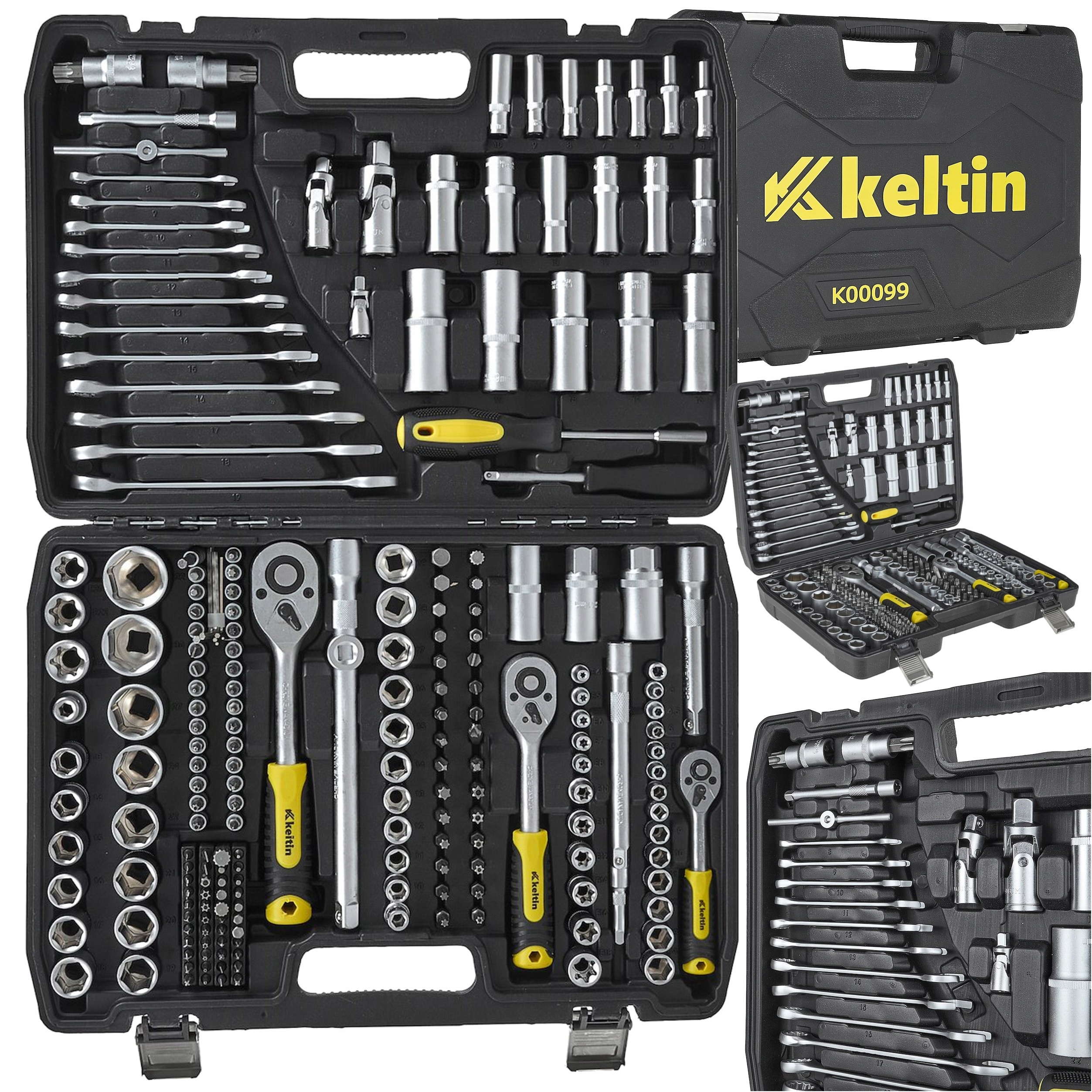 Sada 216-DIELNYCH Nástrčných Kľúčov Nástrčné Kľúče Crv Očkoploché