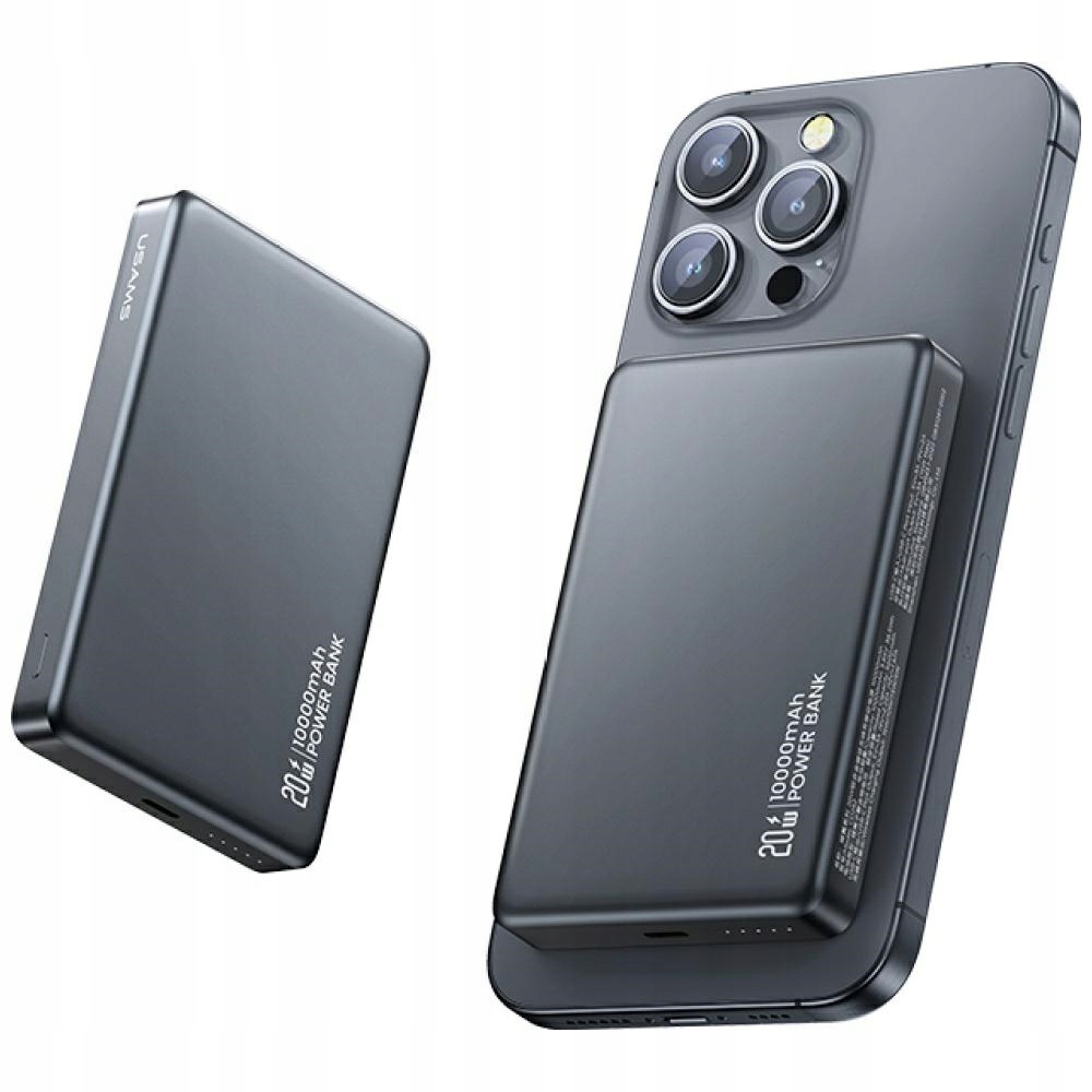 Powerbanka Usams Cy Series CD242 10000mAh 20W magnetické bezdrátové zašpinění