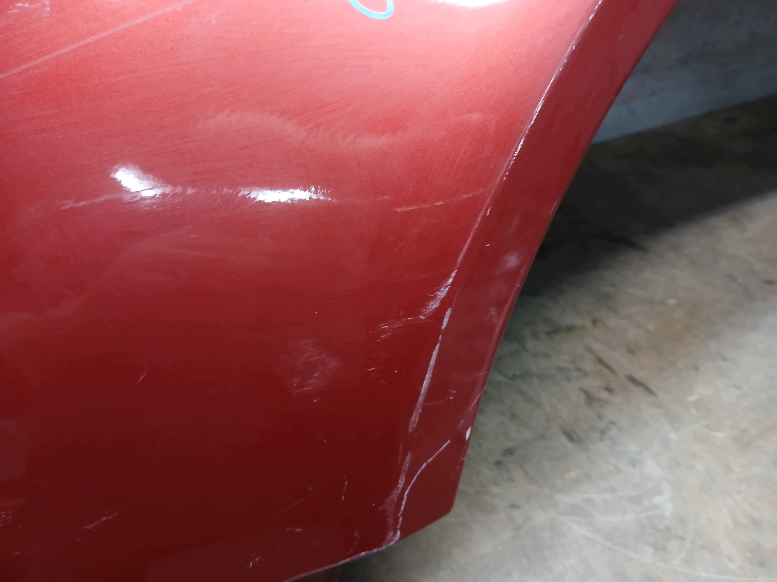 fender front left AUDI A6 C6 4F LIFT 07