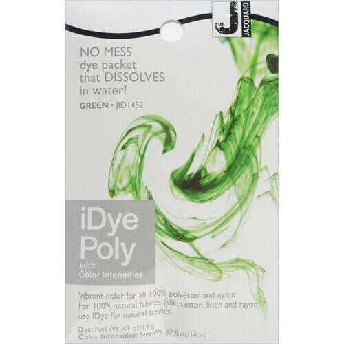 

Barwnik tkaniny synt iDye Poly Green zielony 452