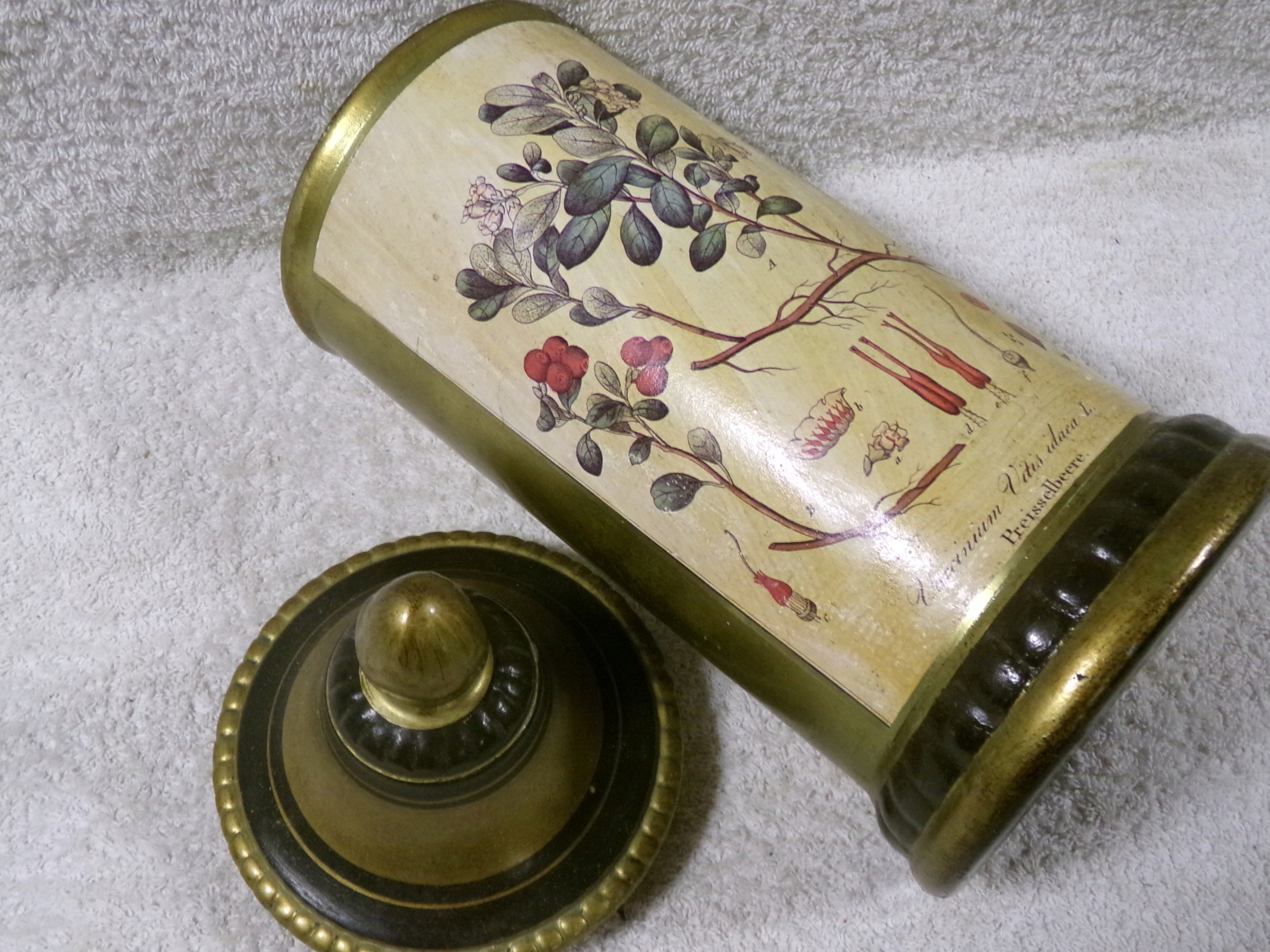 PIĘKNY DUŻY POJEMNIK CERAMICZNY