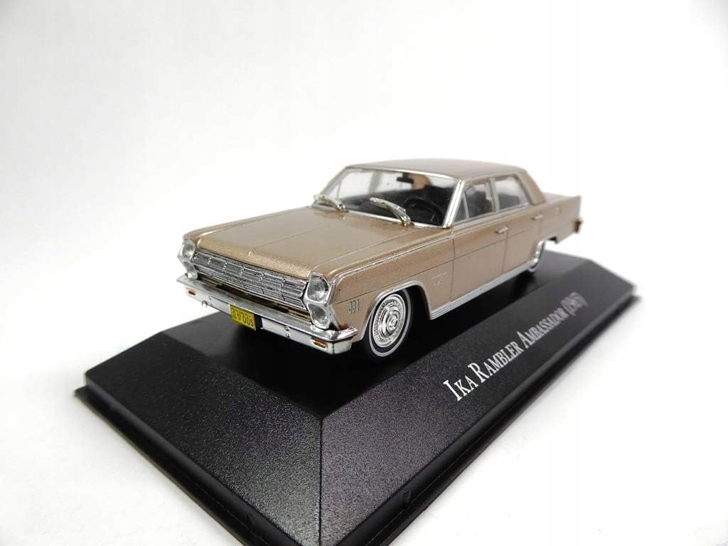 Renault Ika Rambler Ambassador 1965 gold 1/43 Salvat ARG38