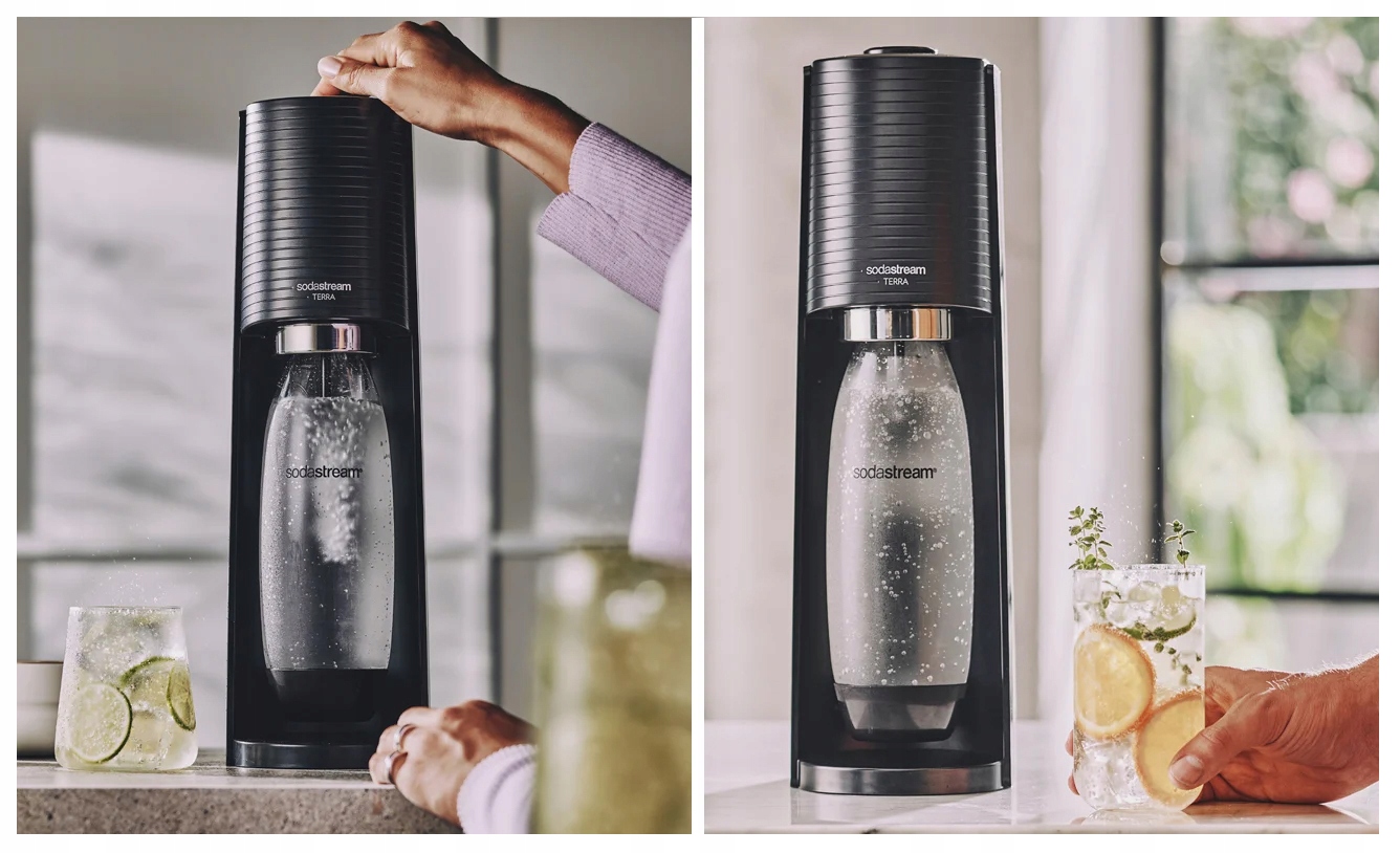 SODASTREAM TERRA saturator SYFON DO WODY GAZOWANEJ ZESTAW SODA Kod producenta SODA STREAM
