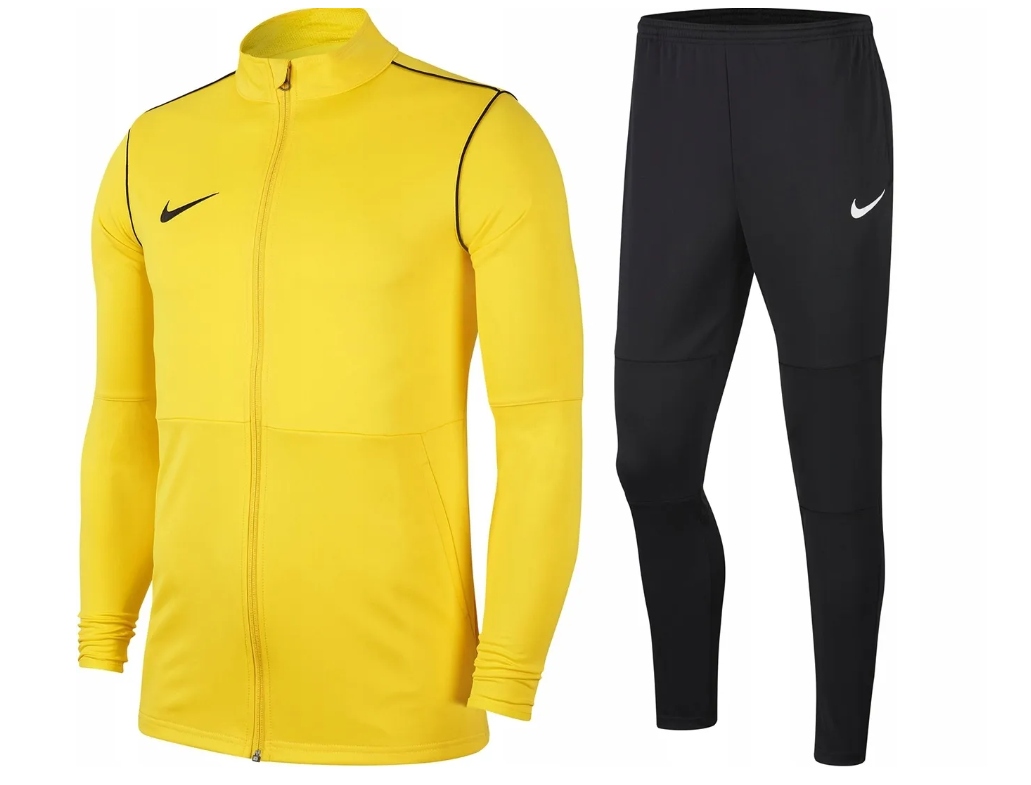 Pánské tepláky Nike Park 20 žluto-černé vel. S