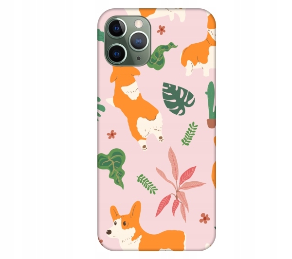 

Etui pokrowiec do iPhone 11 Pro Corgi pies