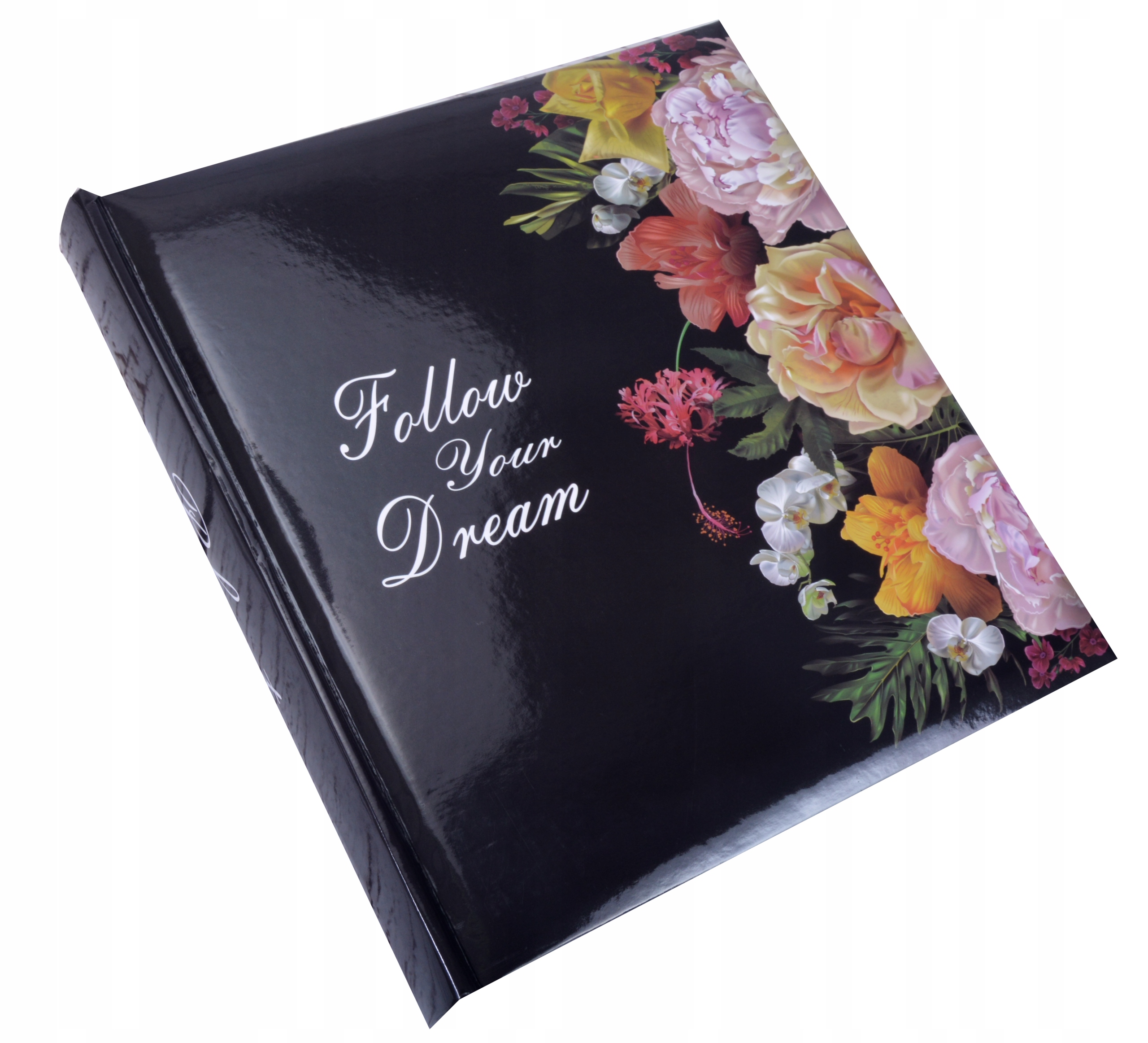 ALBUM NA ZDJĘCIA WKLEJANE 100 STR CZARNYCH GRAWER Format zdjęć 10x15