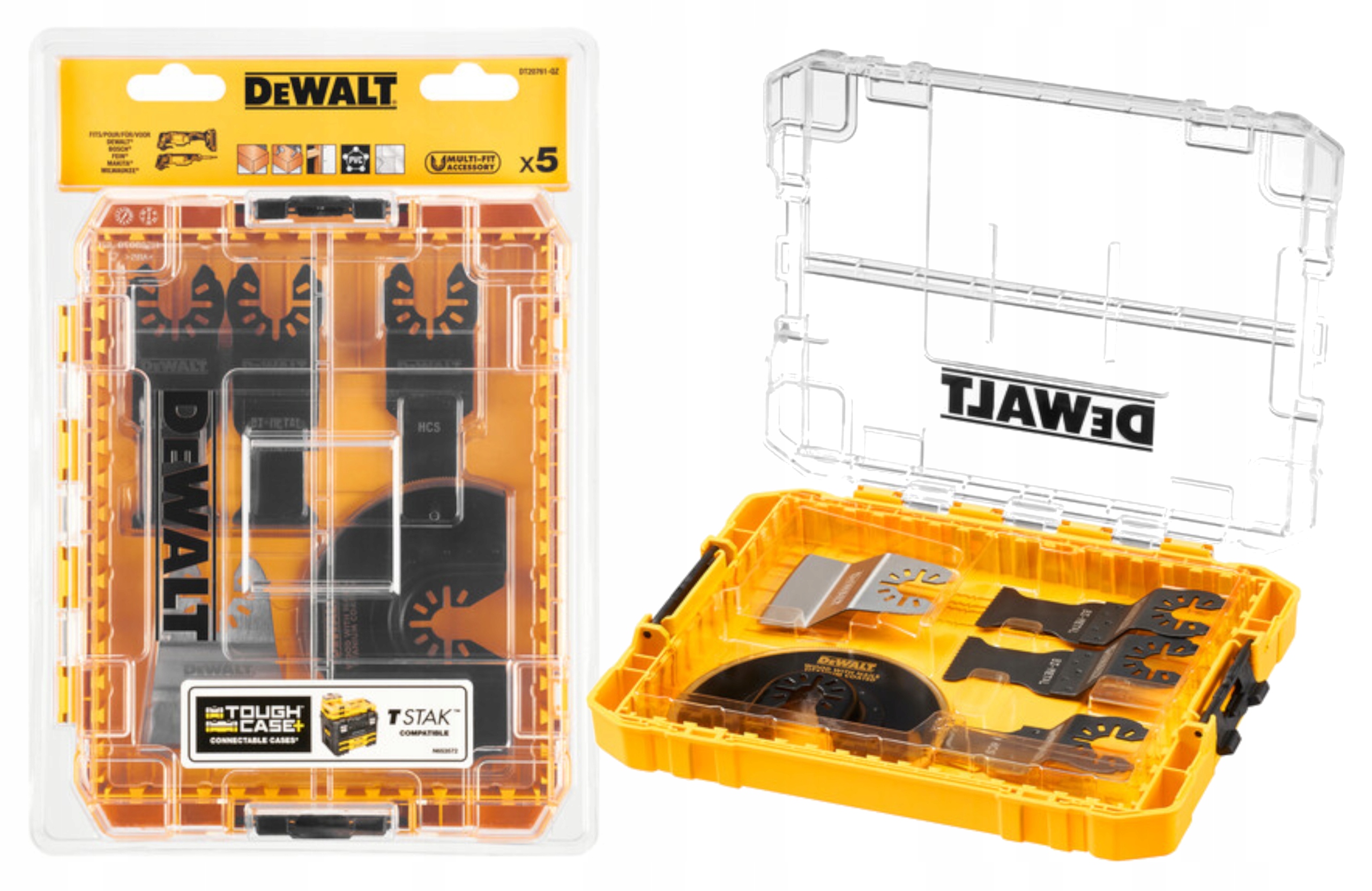 Sada pilových listů Dewalt DT20761-QZ (5 ks) v krabičce Tough Case