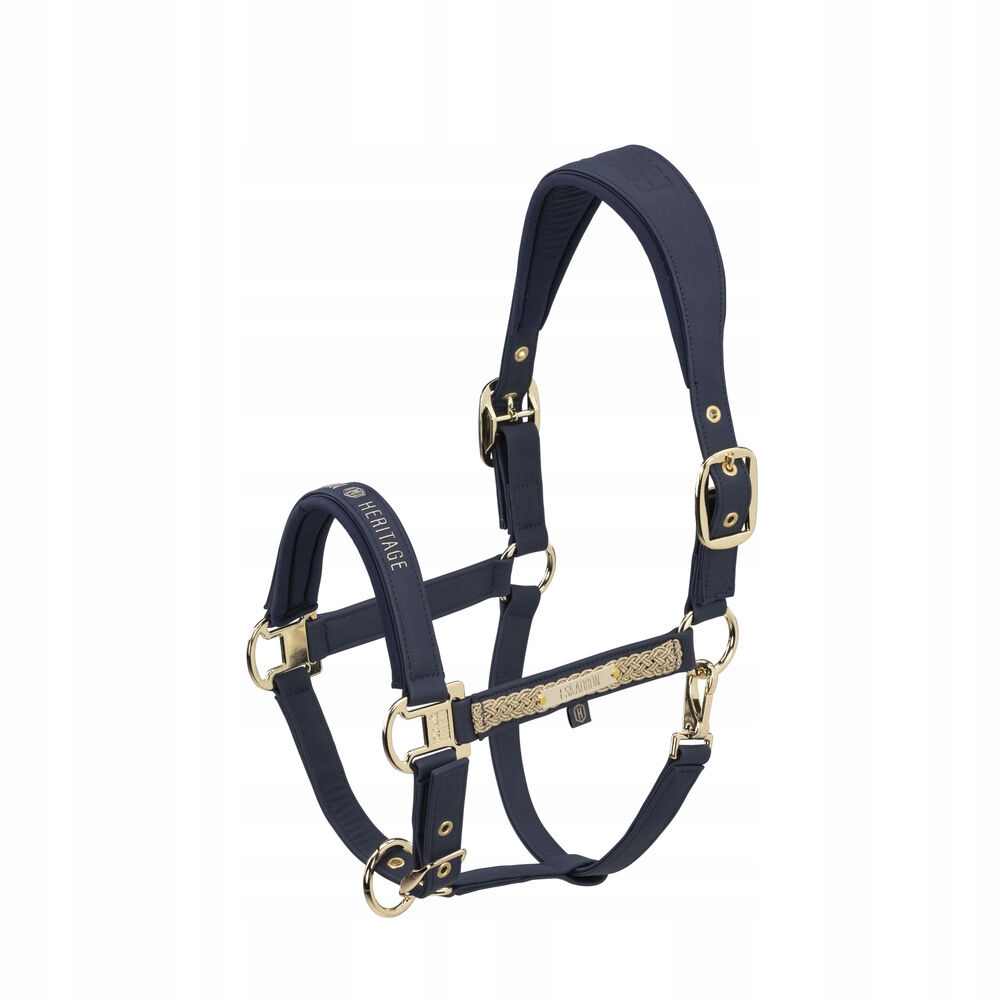 Kožená bunda Eskadron Faux Leather Heritage 25/26 Navy s celou Uzda