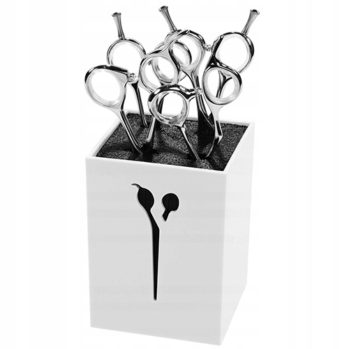 Detreu Profesionální Stojan Na Nůžky Pro Kadeřnické Nástroje Bílý 6072