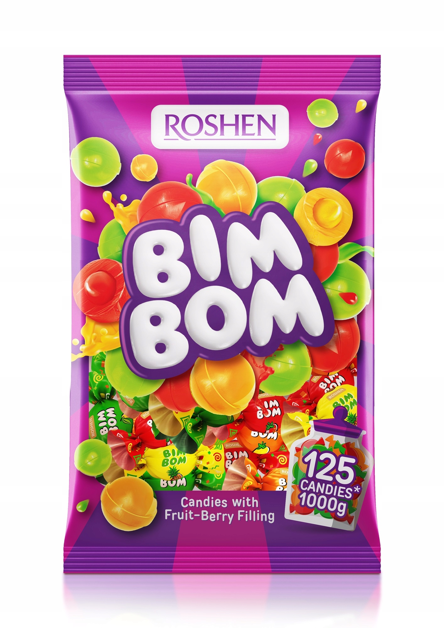 ROSHEN BIM BOM CUKIERKI OWOCOWE 1kg DATA: 2026.05.08