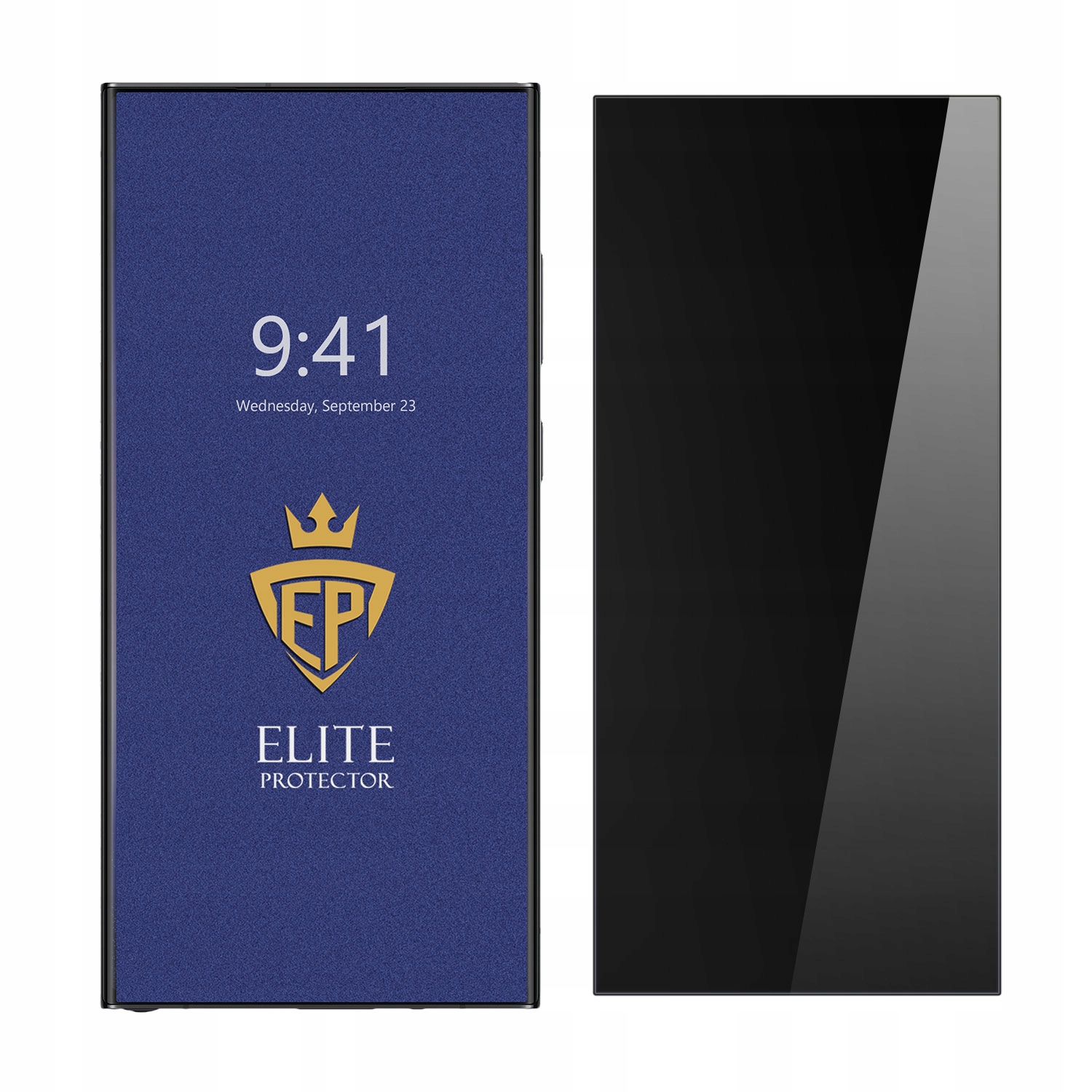 2w1 FOLIA 5D ANTYSZPIEGOWSKA DO SAMSUNG S23 ULTRA MATOWA BRAK ODCISKÓW ORYG