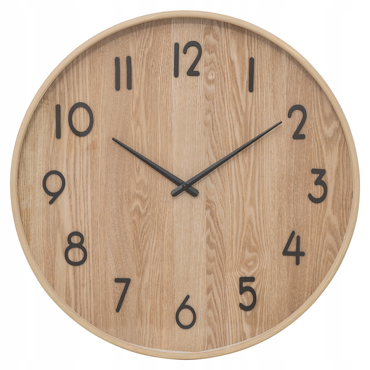 Nástěnné Hodiny Kulatý Hnědé Elegantní Do Obývacího Pokoje Ivana Průměr 55 cm Ozdobné