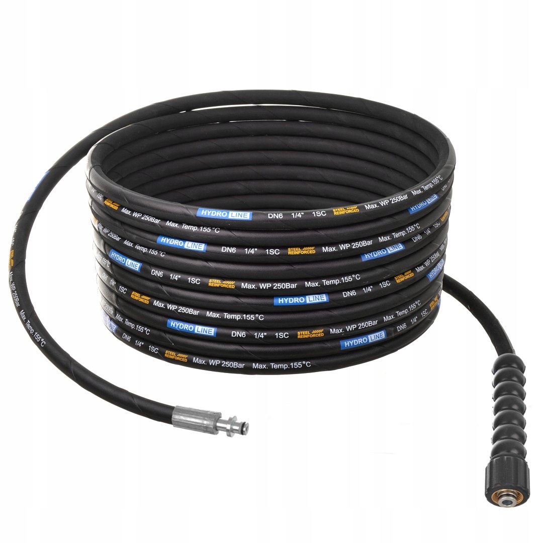 

Wąż 10m DN6 250BAR do Karcher Hd Hds wtyk 10mm prz
